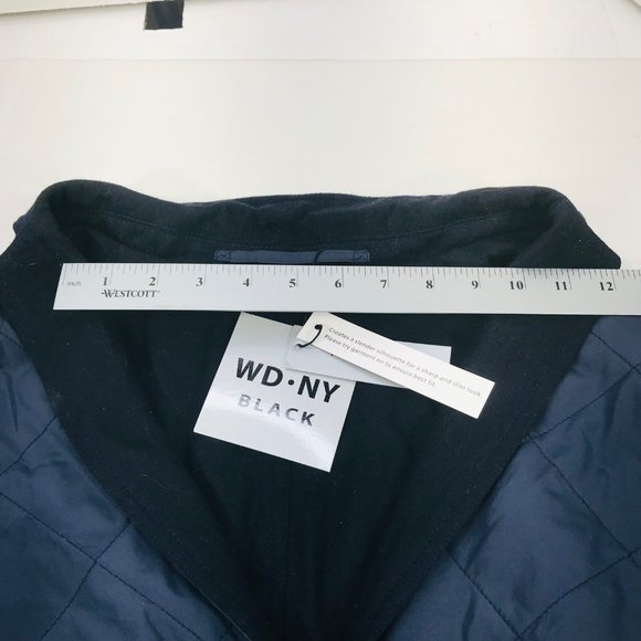 WD NY Black Women's Size Large Slim Reversible Fit Jacket New With Tags - Picture 6 of 16